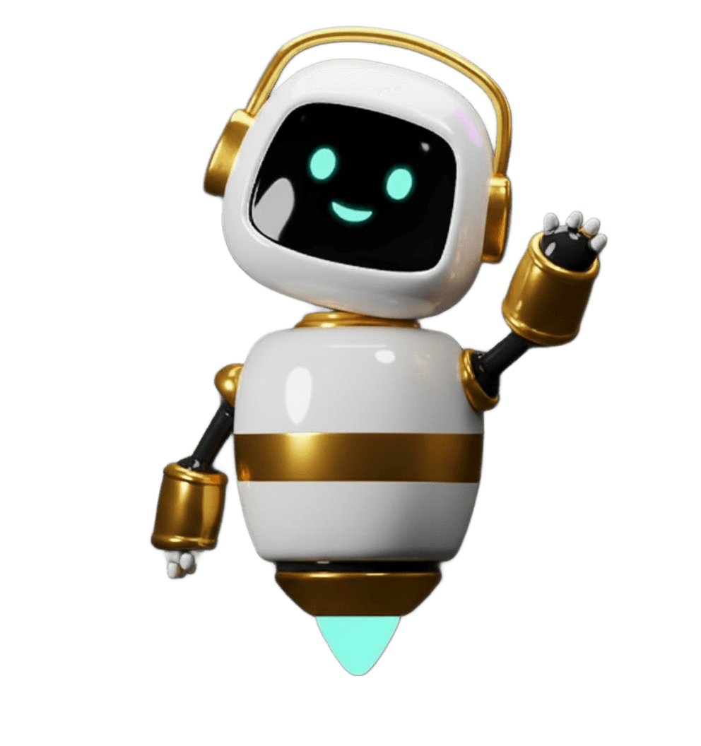 AI Robot representing Encharted innovation