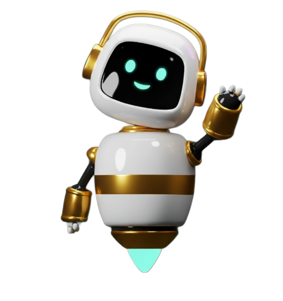 AI Robot representing Encharted innovation